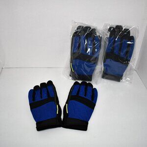 Intra-Fit Work Gloves for Gloves for Men & Women,3 Pairs Touch Screen SMALL